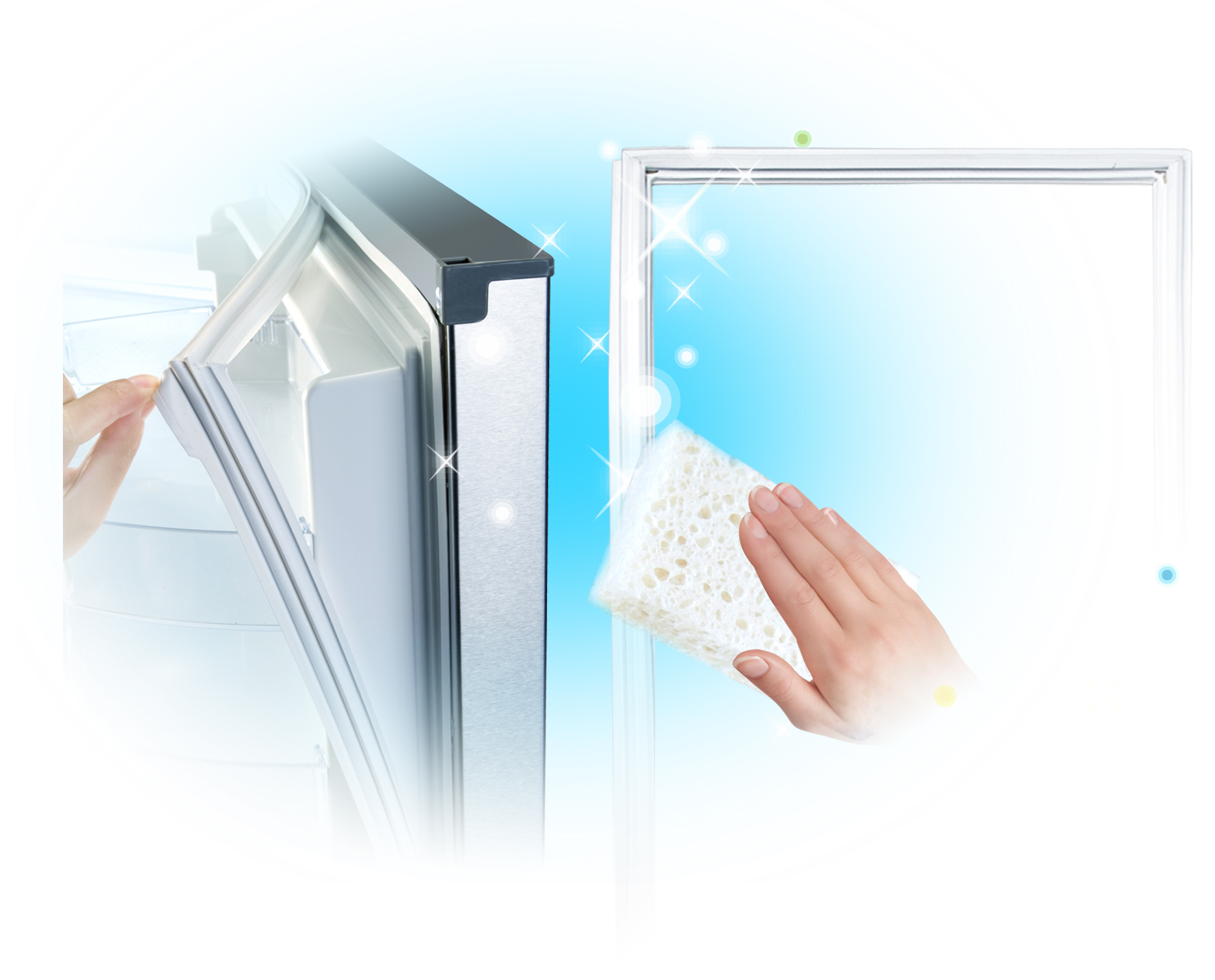 Grand Gourmet Refrigerator Freezer 268 Liter Black Water Dispenser